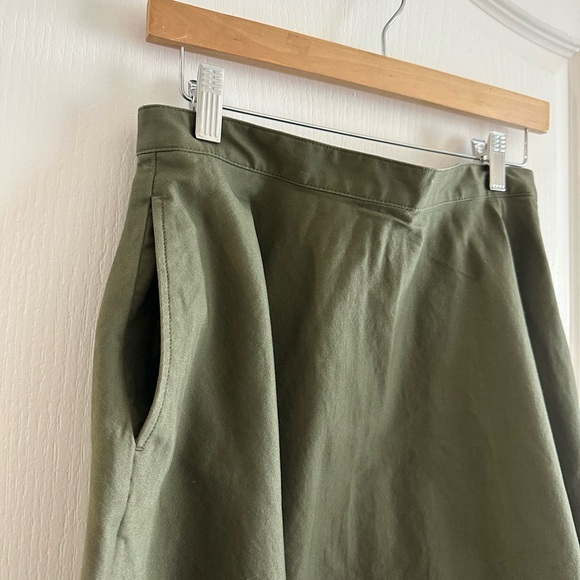 [UNIQLO] Khaki A-Line Skirt - Picture 5 of 5